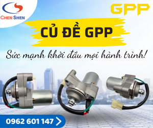 Củ Đề GPP – Giải Pháp Khởi Động Mạnh Mẽ, Ổn Định Cho Xe Máy